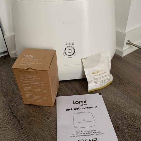 Lomi Smart Waste Kitchen Composter - White - Picture 4 of 13